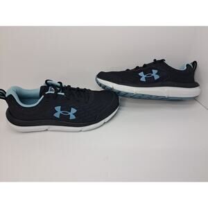 Under Armour Women’s Charged Assert 10 Running Shoes – Size 8.5 – Black / Blue